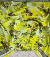 Olive-Lime Floral Digital Printed 3-Piece Khaddar Suit - Unstitched | Outfizia