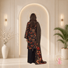 BAREEZE Digital Printed Lawn 3 Piece Unstitched Suit - Black Floral - | Outfizia