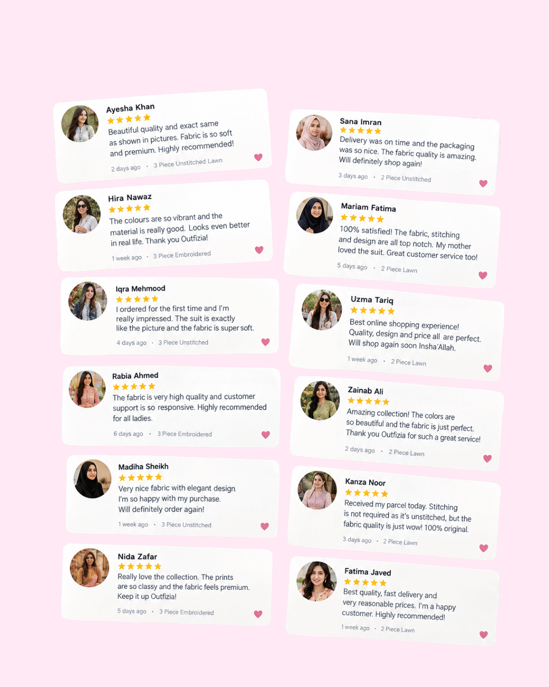 Customer reviews and feedback